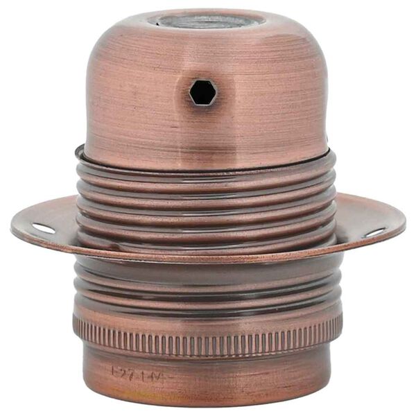 vidaXL Obeski za svetilke 2 kosa Rdeči bronasti E27