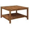vidaXL Klubska miza LAREN Naravna 80,5 x 80 x 45 cm