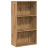 vidaXL Knjižna omara artisan hrast 60x30x114 cm inženirski les