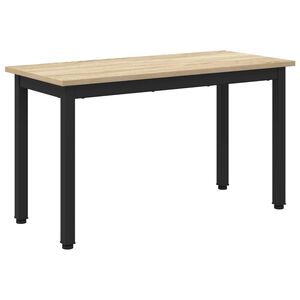 vidaXL klop Sonoma hrast 80 x 35 x 45 cm Inženirski les