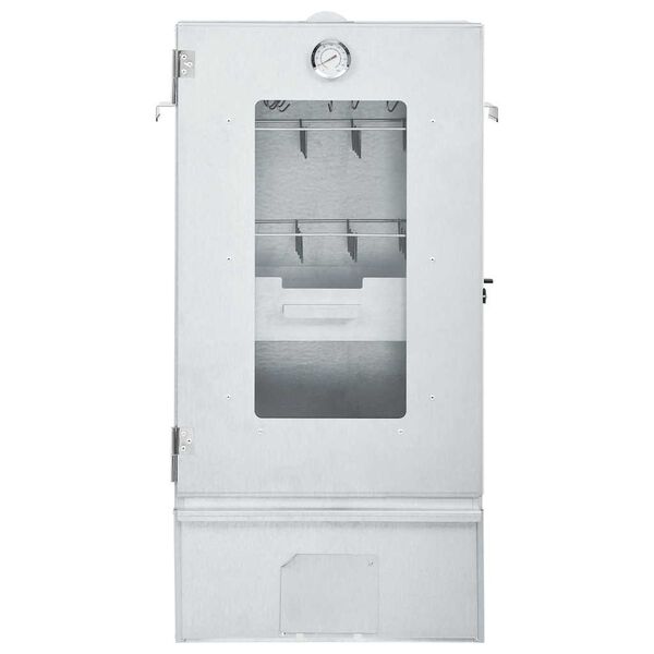 vidaXL Pečica za dimljenje z generatorjem hladnega dima pocink. jeklo