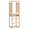 vidaXL Igralni stolp 53x46,5x169 cm trdna borovina