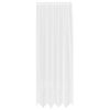 vidaXL Čipkasta Zavesa z zavesami Bela 260 x 150 cm Poliester