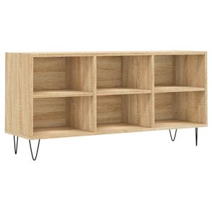vidaXL TV omarica sonoma hrast 103,5x30x50 cm inženirski les