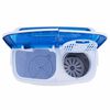 vidaXL Mini pralni stroj z dvojnim bobnom 5,6 kg