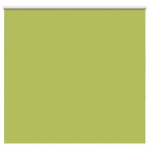 vidaXL Rolo zatemnitvena zavesa z listi zelene barve 145x175 cm, &scaron;irina blaga 141,6 cm, poliester