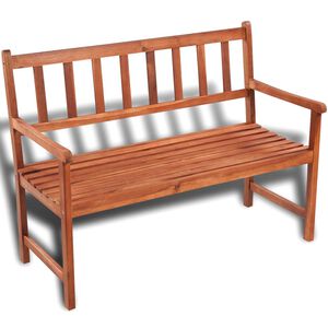 vidaXL Vrtna klop 120 cm trden akacijev les