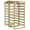 vidaXL Pergola s streho 2 kosa 100x90x200 cm impregnirana borovina