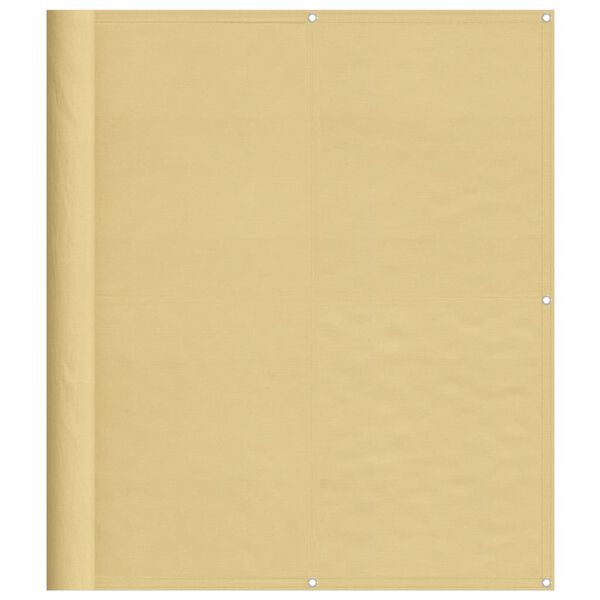 vidaXL Balkonsko platno pe&scaron;čeno 120x400 cm 100 % poliestrski oxford