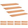 vidaXL Stopnice 12 kos 120 x 25 x 2 cm Lak Trda bukovina