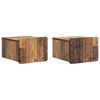 vidaXL Stenski nočni omarici 2 kos Star les 33 x 34,5 x 24 cm