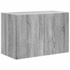 vidaXL TV stenska omara 59,5 x 31 x 40 cm Siva Sonoma Inženirski les