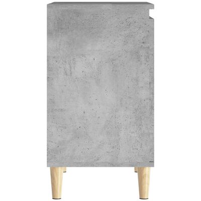 vidaXL Omarica za umivalnik betonsko siva 58x33x60 cm inženirski les