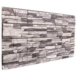 vidaXL Stenske plo&scaron;če 10 kos 100 x 50 cm Temno siva in svetlo siva
