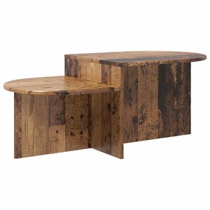 vidaXL Klubska miza Star les 100 x 50 x 40 cm Inženirski les