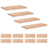 vidaXL Stopnice 12 kos 80 x 25 x 2 cm Naravna Trda bukovina