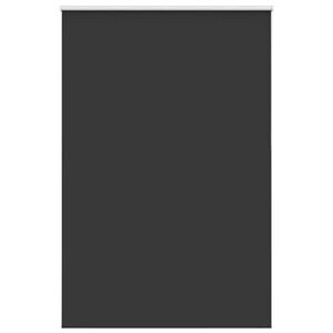 vidaXL Roleta Blackout Black 150x230 cm &Scaron;irina tkanine 146,6 cm