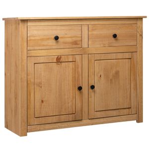 vidaXL Komoda 93x40x80 cm trdna borovina Panama Range