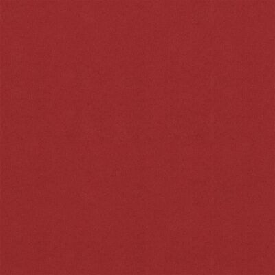 vidaXL Balkonsko platno rdeče 120x500 cm oksford blago