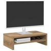 vidaXL Stojalo za monitor Artisan Oak 42x24x13 cm iz inženirskega lesa