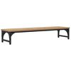 vidaXL Stojalo za monitor Artisan hrast 85 x 23 x 15,5 cm