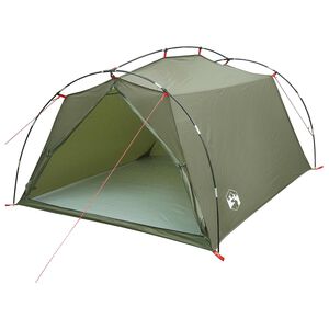 vidaXL Tunelski &scaron;otor 2-osebni Olivno zelena