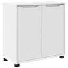 vidaXL Kabinet za umivalnik v kopalnici Bela 60 x 30 x 60 cm