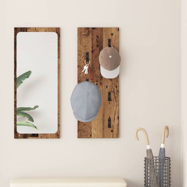 vidaXL Nadwyčajna obe&scaron;alnik za pla&scaron;če Star les 30 x 1,5 x 80 cm