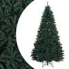 vidaXL Umetno Zložljivo Božično Drevo 240 cm PVC Temno zelena
