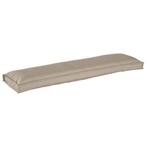 vidaXL Blazina Taupe 150 x 40 x 8 cm Oxford tkanina