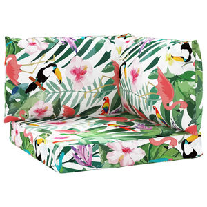 vidaXL Blazina za palete 3 kosi večbarvno oxford blago