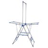 Visoko Stojalo za Su&scaron;enje Perila iz Plastike, Modre Barve