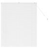 vidaXL Venecijanske žaluzije Bela 130 x 100 cm Aluminij