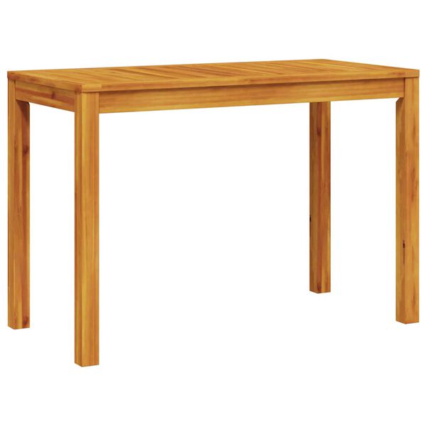 vidaXL Komplet za jedilnico v vrtu 3 pcs Rjava Masiven les akacije