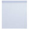 vidaXL Window Film Nastavljivo Zamrznjena bela 23.6 x 787.4 in PVC
