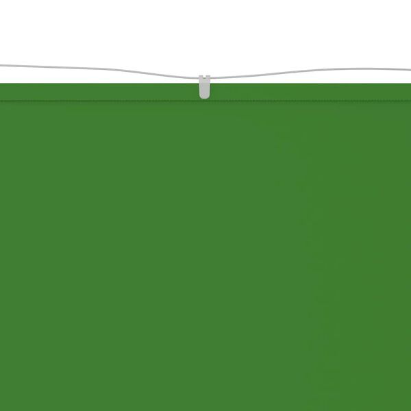 vidaXL Vertikalna markiza svetlo zelena 60x600 cm tkanina oxford