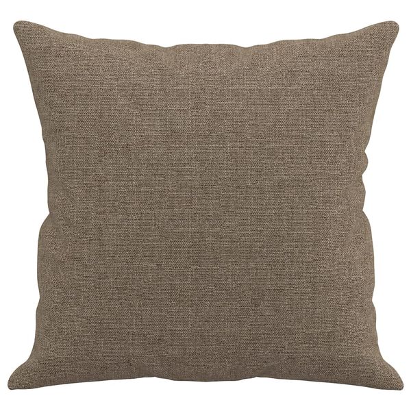 vidaXL Okrasna blazina 2 kosa taupe 40x40 cm blago