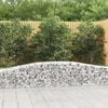 vidaXL Obokane gabion ko&scaron;are 25 kosa 400x50x40/60 cm pocinkano železo