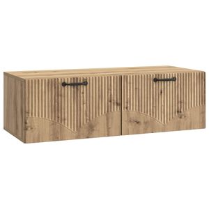 vidaXL Omarica za TV, ki jo lahko montira&scaron; na steno 98 x 41 x 30 cm