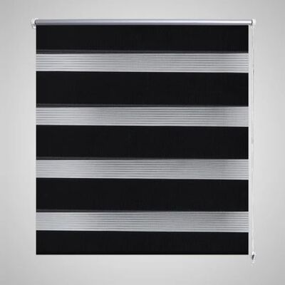 Črtasti Zebra Rolo / Senčilo velikost 60 x 120 cm Črna barva