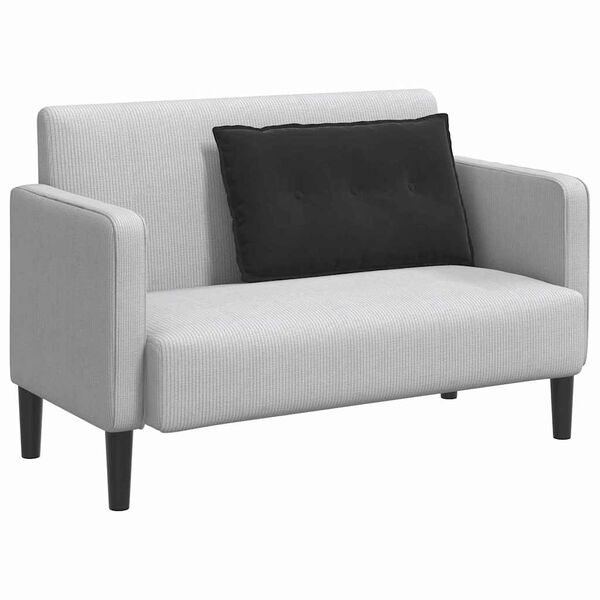 vidaXL Poglavni vzglavnik Črna 80 x 50 cm Žametna tkanina