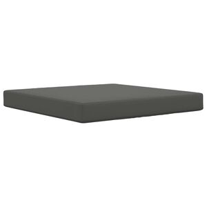 vidaXL Zunanja blazina za kavč Poliester Antracit 80 x 80 cm