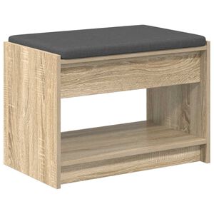 vidaXL Haldna klop Sonoma hrast 63 x 38 x 45 cm
