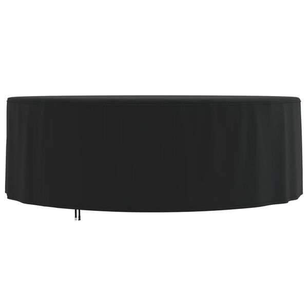 vidaXL Prevleka za vrtno pohi&scaron;tvo 2 kosa &Oslash; 244x71 cm 420D oxford blago