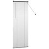 vidaXL Venecijanske žaluzije Črna 175 x 65 cm Aluminij