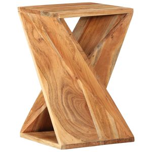 vidaXL Stranska mizica 35x35x55 cm trden akacijev les