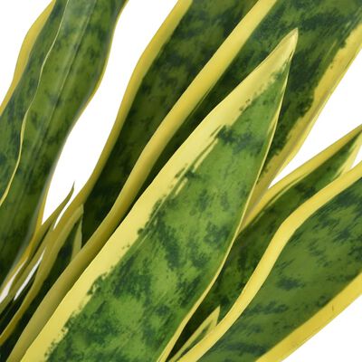 vidaXL Umetna rastlina sanseverija v loncu 90 cm zelene barve