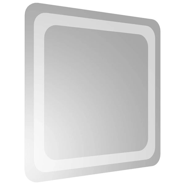 vidaXL LED kopalni&scaron;ko ogledalo 40x40 cm