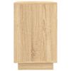 vidaXL Komoda sonoma hrast 102x35x60 cm inženirski les