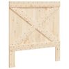 vidaXL Vzglavje 100x104 cm trdna borovina